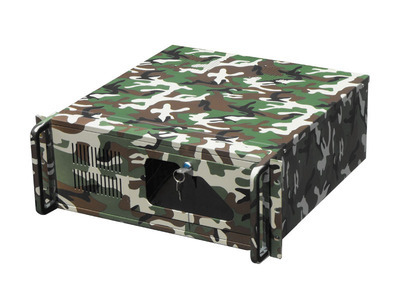 深圳拓普龍4508E迷彩工控機箱 軍工品質，8硬盤位助力工業 computing 新時代
